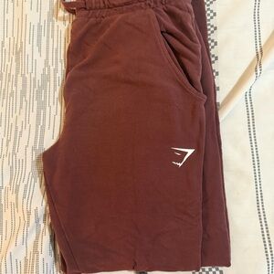 Gymshark Maroon Track Pants
